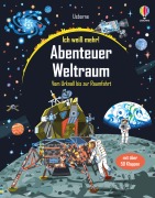 Cover-Bild zum Titel 'Ich weiß mehr! Abenteuer Weltraum' von 'Katie Daynes'