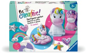 Cover-Bild zum Titel 'BeCreative Midi - Bastelset Gipsgießen Einhorn' von ''