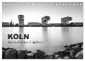 Köln - monochrome Ansichten (Tischkalender 2025 DIN A5 quer), CALVENDO Monatskalender - Rclassen Rclassen