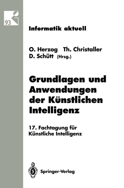 Grundlagen und Anwendungen der Künstlichen Intelligenz - 