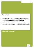 Energetische und leistungsphysiologische Untersuchungen im Rollstuhlsport - Thomas Abel