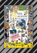 Cover-Bild zum Titel 'MEGA MALBUCH - CRIMINAL INVESTIGATION - DETEKTIVE - POLIZISTEN - GANGSTER - GANOVEN - STREIFENWAGEN - HÄUSER - HUNDE - MAFIA - UNDERDOGS' von 'Gabriele André, Wolfgang André'