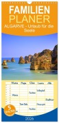 Familienplaner 2026 - ALGARVE - Urlaub für die Seele mit 5 Spalten (Wandkalender, 21 x 45 cm) CALVENDO - Klaus Ruttlloff