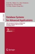 Cover-Bild zum Titel 'Database Systems for Advanced Applications' von ''