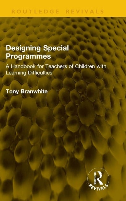 Designing Special Programmes - Tony Branwhite