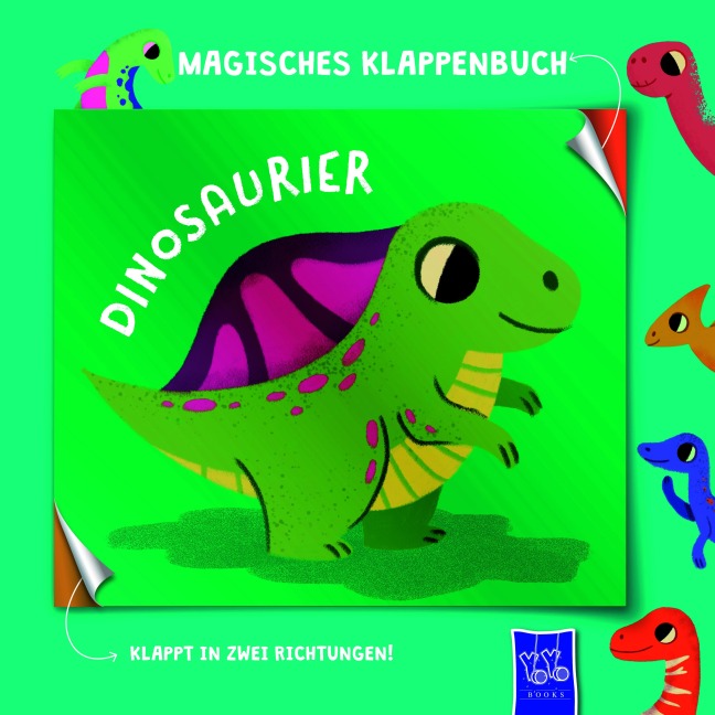 Magisches Klappenbuch - Dinosaurier - 