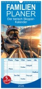 Familienplaner 2026 - Der tierisch Skipper-Kalender mit 5 Spalten (Wandkalender, 21 x 45 cm) CALVENDO - Peter Rübsamen