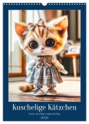 Cover-Bild zum Titel 'Kuschelige Kätzchen - Katzen mit großem Augenaufschlag (Wandkalender 2026 DIN A3 hoch), CALVENDO Monatskalender' von 'Anja Frost'