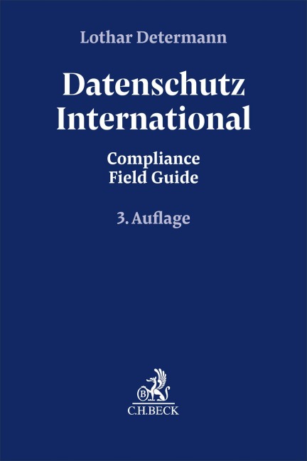 Datenschutz International - Lothar Determann