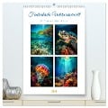 Fantastische Unterwasserwelt (hochwertiger Premium Wandkalender 2024 DIN A2 hoch), Kunstdruck in Hochglanz - Steffen Gierok-Latniak