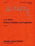 Cover-Bild zum Titel 'Kleine Präludien und Fughetten' von 'Johann Sebastian Bach'