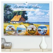 Cover-Bild zum Titel 'Landleben an der Ostsee - Alte Zeiten zwischen Meer und Bodden (hochwertiger Premium Wandkalender 2026 DIN A2 quer), Kunstdruck in Hochglanz' von 'Anja Frost'