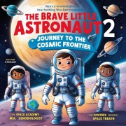 Cover-Bild zum Titel 'The Brave Little Astronaut 2: Journey to the Cosmic Frontier' von 'Geoffrey James'