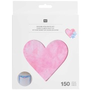 Papierblüten Bastelset, 150 Stk., FSC MIX - 