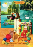 Cover-Bild zum Titel 'Doppelband: Frau Amsel lernt schwimmen + Oma Anna und die bunten Socken' von 'Barbara Bilgoni'