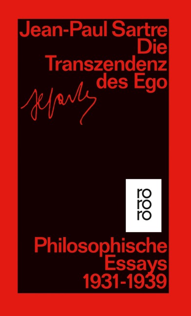 Die Transzendenz des Ego - Jean-Paul Sartre