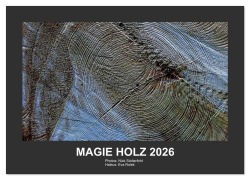 Cover-Bild zum Titel 'MAGIE HOLZ 2026 (Wandkalender 2026 DIN A4 quer), CALVENDO Monatskalender' von 'Nikolaus Stolterfoht'
