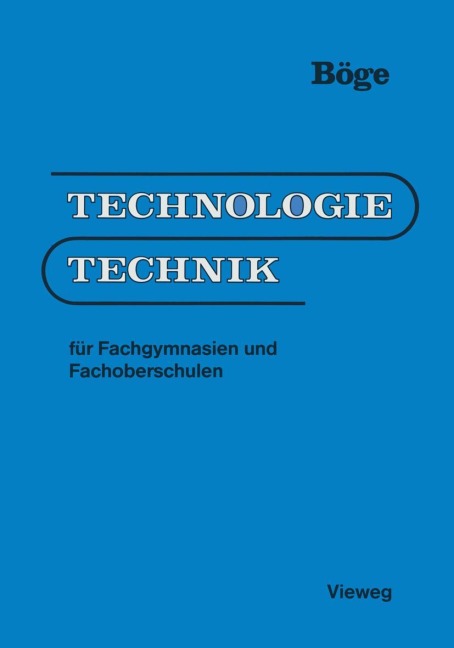 Technologie/Technik - Alfred Böge