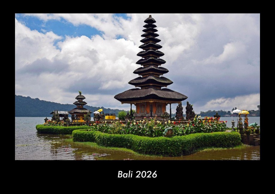 Bali 2026 Fotokalender DIN A3 - Tobias Becker