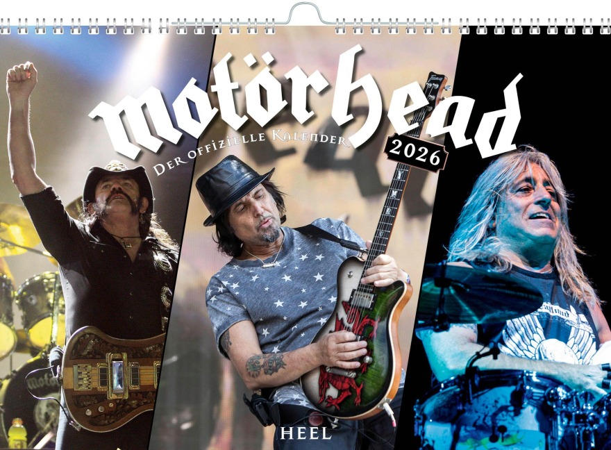 Motörhead Kalender 2026 - Pep Bonet