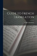 Guide to French Translation - Léon Contanseau