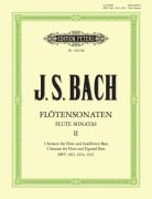 Cover-Bild zum Titel 'Sonaten für Flöte und bezifferten Bass BWV 1033 - 1035 / URTEXT' von 'Johann Sebastian Bach'