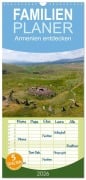 Cover-Bild zum Titel 'Familienplaner 2026 - Armenien entdecken mit 5 Spalten (Wandkalender, 21 x 45 cm) CALVENDO' von 'Frauke Scholz'