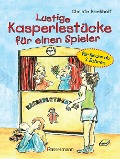 Cover-Bild zum Titel 'Lustige Kasperlestücke für einen Spieler' von 'Christa Boekholt'