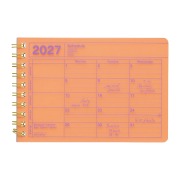 Cover-Bild zum Titel 'MARK'S 2027 Notebook Calendar XS // Orange' von ''