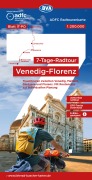 ADFC-Radtourenkarte IT-PO 7-Tage-Radtour Venedig-Florenz, 1:200.000, reiß- und wetterfest, E-Bike-geeignet, GPS-Tracks Download, mit Kilometer-Angaben - 