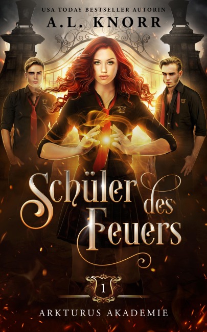 Schüler des Feuers - A. L. Knorr, Fantasy Bücher, Winterfeld Verlag