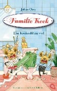 Cover-Bild zum Titel 'Familie Keck - Ein Krokodil zu viel' von 'Julian Clary'