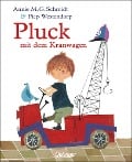 Cover-Bild zum Titel 'Pluck mit dem Kranwagen' von 'Annie M. G. Schmidt'