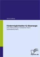 Fördermöglichkeiten für Bioenergie - Numa Sattrup