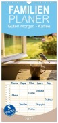 Cover-Bild zum Titel 'Familienplaner 2027 - Guten Morgen - Kaffee mit 5 Spalten (Wandkalender, 21 x 45 cm) CALVENDO' von 'Torsten Irmer'