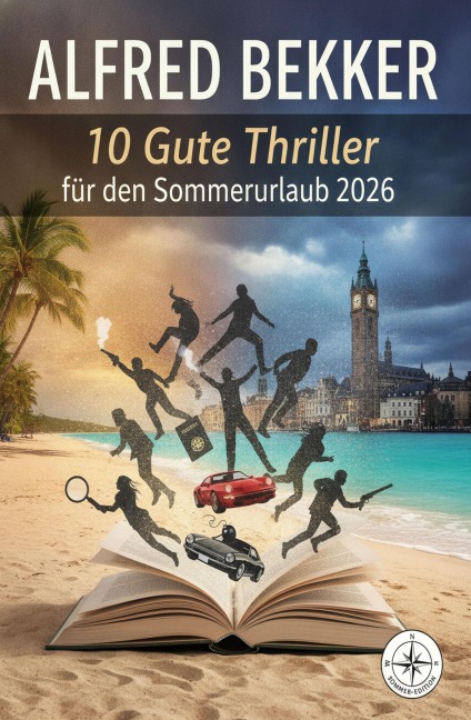 10 Gute Thriller für den Sommerurlaub 2026 - Alfred Bekker
