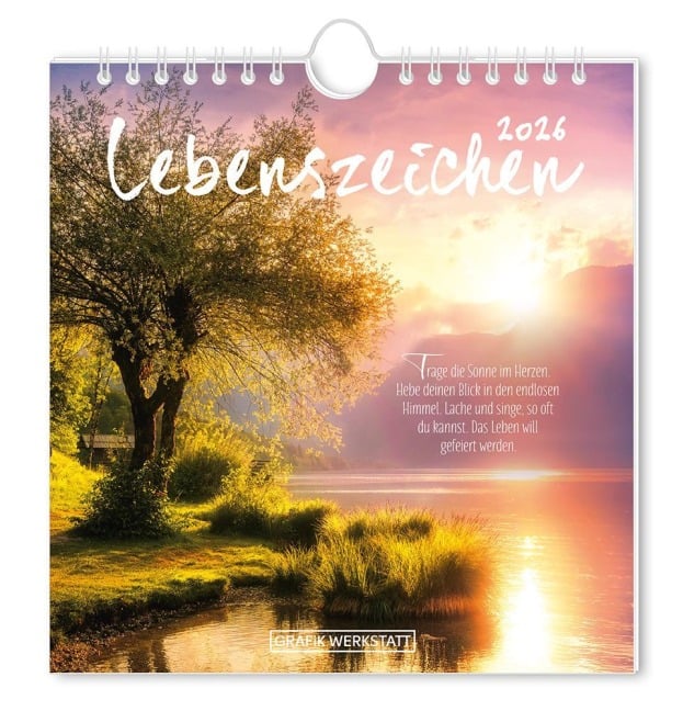 Postkartenkalender 2026 Lebenszeichen - 