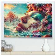 Cover-Bild zum Titel 'Surreale Traumwelten (hochwertiger Premium Wandkalender 2026 DIN A2 quer), Kunstdruck in Hochglanz' von 'Cathrin Illgen'