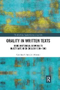 Orality in Written Texts - Carolina Amador-Moreno