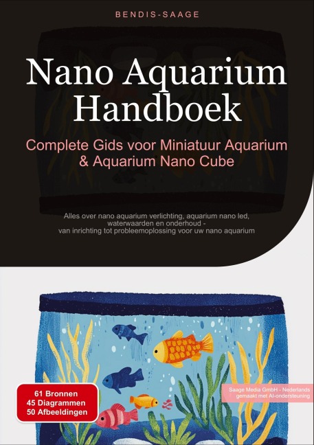 Nano Aquarium Handboek: Complete Gids voor Miniatuur Aquarium & Aquarium Nano Cube - Bendis A. I. Saage - Nederlands