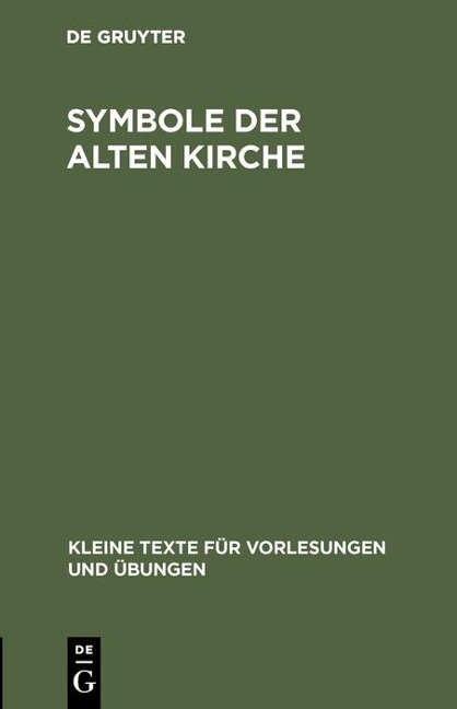 Symbole der alten Kirche - 