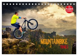 Cover-Bild zum Titel 'Mountainbike Trails (Tischkalender 2026 DIN A5 quer), CALVENDO Monatskalender' von 'Dirk Meutzner'