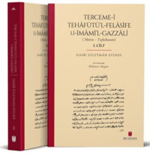 Terceme-i Tehafütül-Felasife Li Imamil-Gazzali 2 Cilt - Hasbi Süleyman Efendi