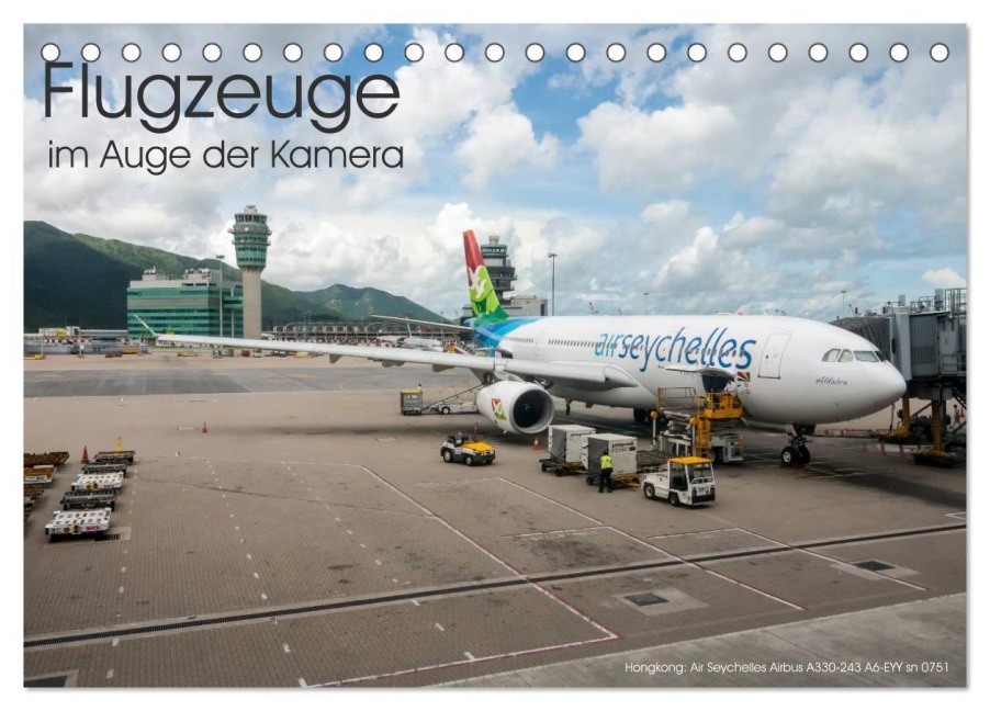 Flugzeuge im Auge der Kamera (Tischkalender 2026 DIN A5 quer), CALVENDO Monatskalender - Ralf Roletschek