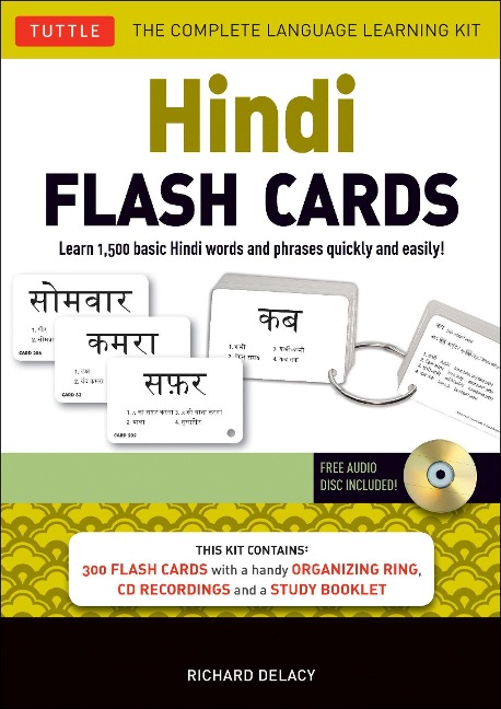 Hindi Flash Cards Kit - Richard Delacy