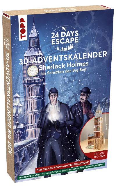 24 DAYS ESCAPE 3D-Adventskalender - Sherlock Holmes im Schatten des Big Ben - Markus Müller