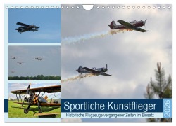 Cover-Bild zum Titel 'Sportliche Kunstflieger (Wandkalender 2026 DIN A4 quer), CALVENDO Monatskalender' von 'Günther Klünder'