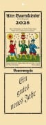 Cover-Bild zum Titel 'Alter Bauernkalender 2026. Der Schlanke (Wandkalender)' von ''