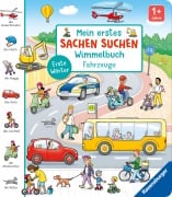Cover-Bild zum Titel 'Mein erstes Sachen suchen Wimmelbuch: Fahrzeuge' von 'Maria Höck'