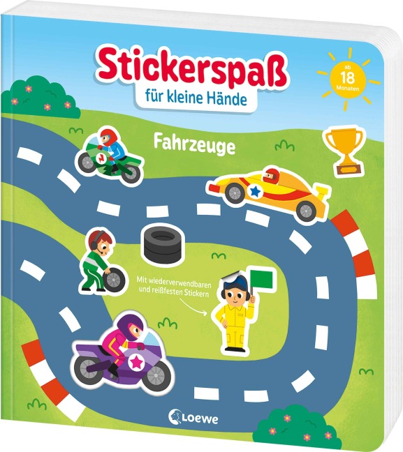 Stickerspaß für kleine Hände - Fahrzeuge - 